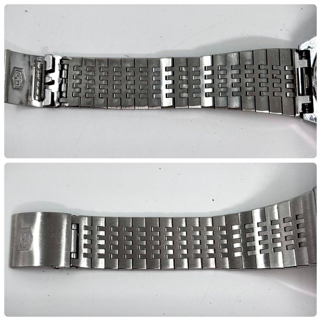 Used [Operation/Genuine Bracelet] SEIKO/SEIKO GRAND QUARTZ/Grand Quartz Day Date Snow Dial/Diamond Dust Made by Suwa Seikosha Manufactured in June