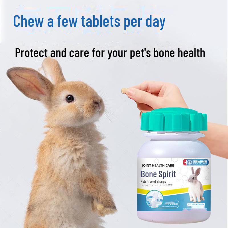 Chondroitin Calcium Supplement for Young Rabbits' Joint and Foot Health