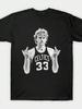 Larry Bird Retro 90. léta Tričko Černé tričko Pánská trička Vintage pánské oblečení