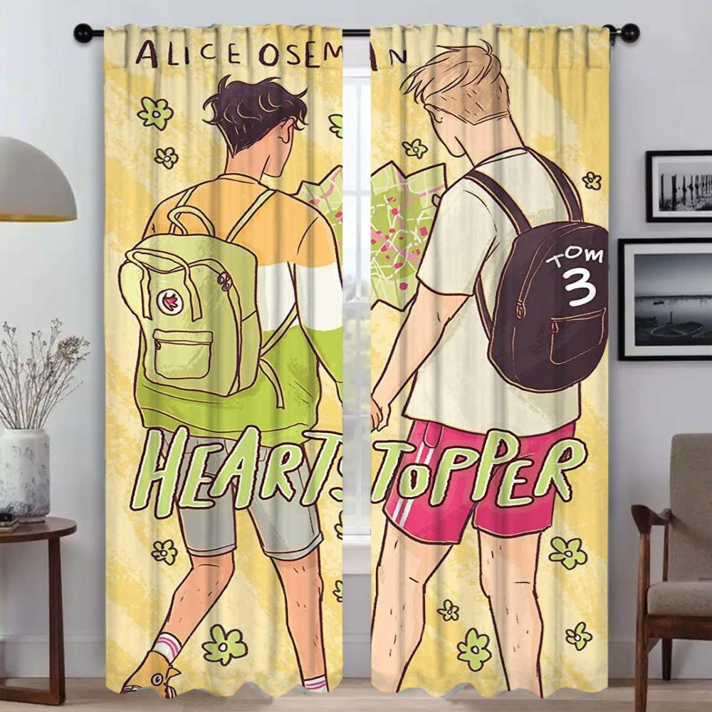 

Тюль для спальни Heartstoppers Элегантные шторы для комнаты 2 шт. Разделительные шторы для окон Домашний интерьер Шторы Оттенки Гостиная W50xH70cmx2pcs-CL