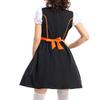 Women's Vintage Dress Solid Color Patchwork Cosplay Dresses