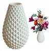 Vază lego pentru flori ierburi artificiale decorativă modernă albă 17cm