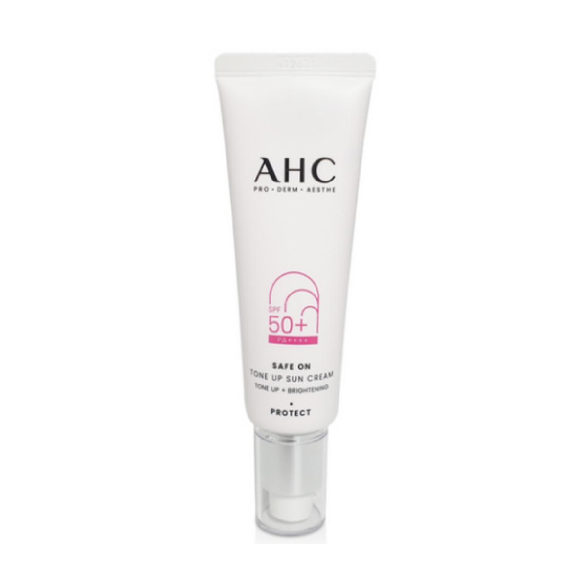 

AHC Safe‑On Tone‑Up Солнцезащитный крем SPF50+ PA++++ — 50 мл, 1 шт.