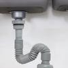 Kitchen Sink Drain Pipe Expandable Connecting Hose Suitable 32/45/56mm Interface Wash Basin Sewer Drainer Bathroom Accessories