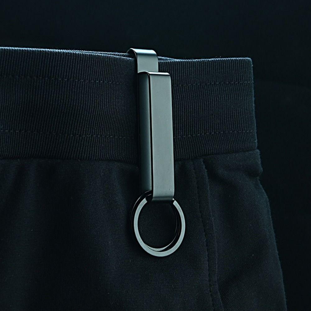 Anti-Lost Car Key Holder Carabiner Clip Keychain Belt Hanger Hook Tool Car Key Buckle Bag Strap