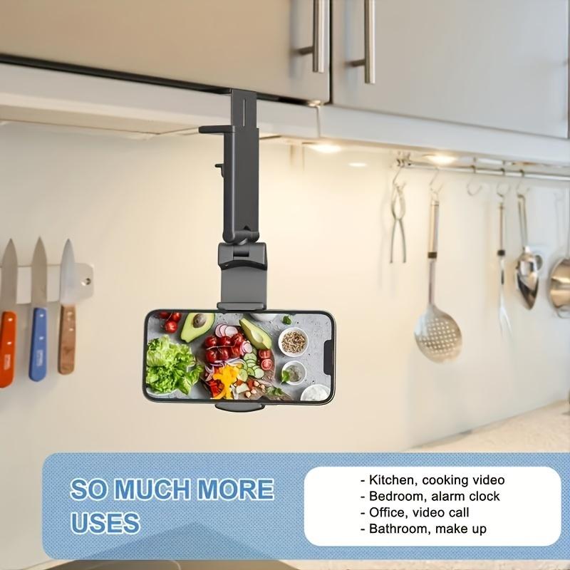 Najlepszy niezbędnik podróżny: Uniwersalny Uchwyt/Stojak na Telefon do Samolotu - Bez użycia rąk, Wielokierunkowy i Kieszonkowy!