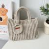 Hand Woven Cute Handbag 30*14*8cm