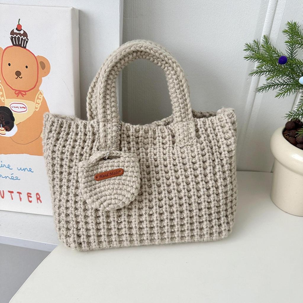 Hand Woven Cute Handbag 30*14*8cm