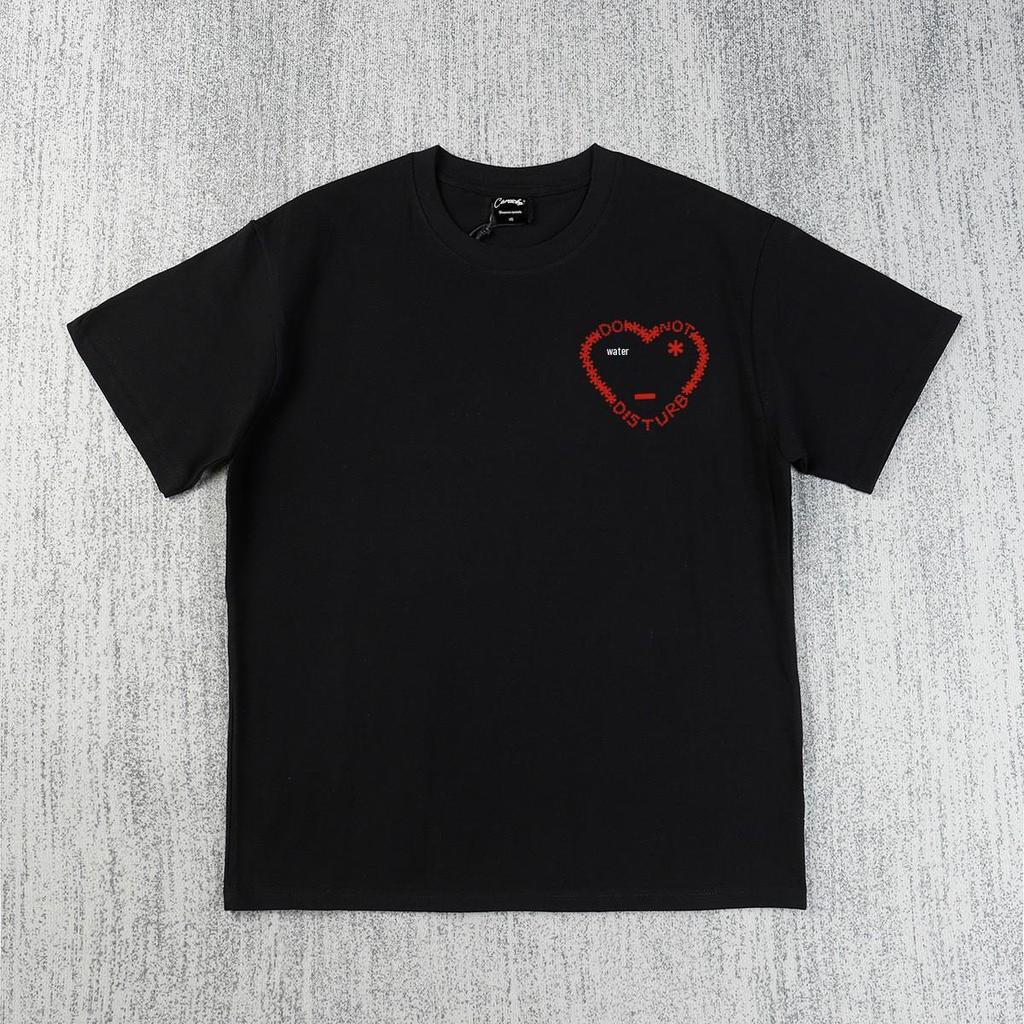 2025 Heart Print Sports Set: Fleece Hoodie & Sweatpants - Trendy Winter Hip Hop Style