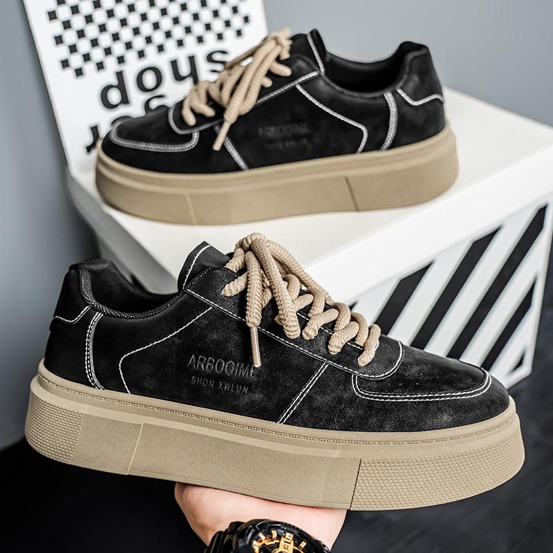 

Летняя мужская обувь новая дышащая обувь для скейтборда мужская модная универсальная обувь на платформе спортивная повседневная обувь с низким верхом модная обувь 43