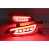 Car Flashing 1Set Reflector For Mazda CX-3 CX3 2015 2016 2017 2018   Car LED Rear Fog Lamp Brake Light Turn Signal Light