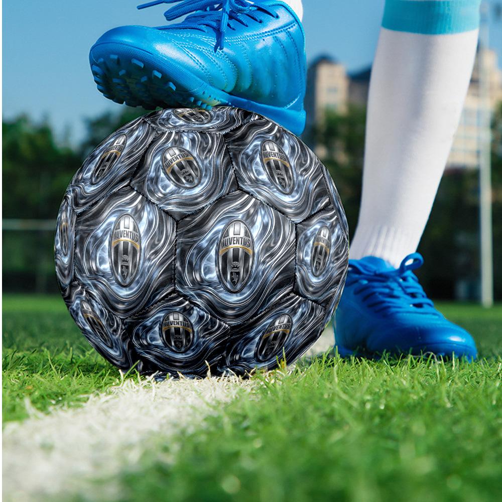 Pallone da calcio a tema Juventus FC Taglia 5 Pallone da calcio Tocco Morbido Pallone da calcio Professionale per Allenamento per Sport all'Aperto