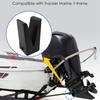181440 Rubber V-Block with Hole Fit For Transom Saver For Tracker Marine Y-frame