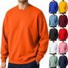 Unisex Lined Crewneck Sweatshirt Oversized Loose Fit Long Sleeve Pullover for Fall Winter