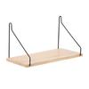 Floating Shelves Wall Mounted Wood Hanging Display Storage Beige S