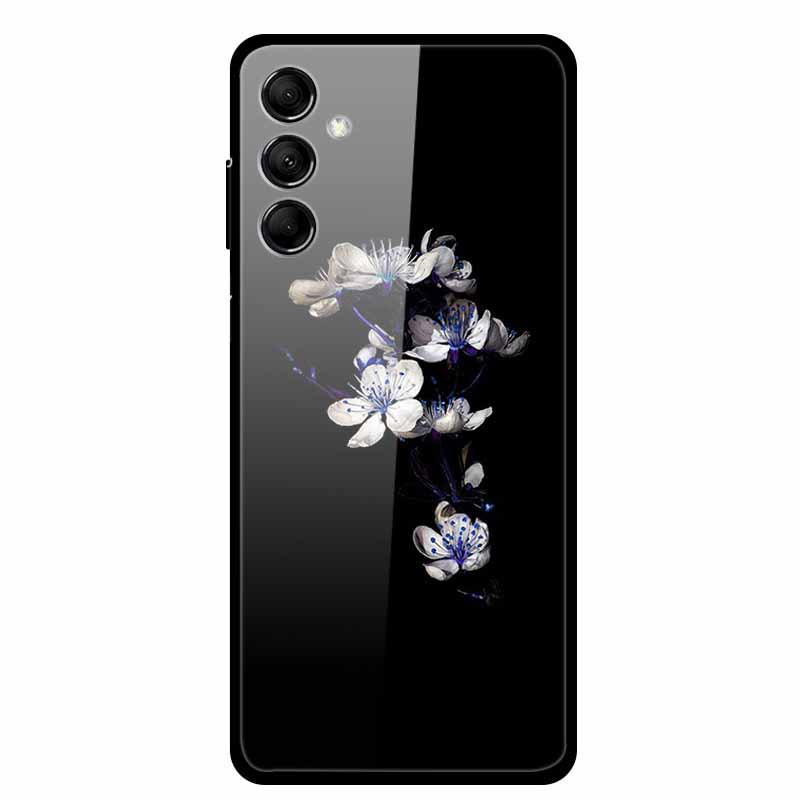 Kreative Landschaft Tierkunst Gehärtetes Glas Hülle für Samsung M14 5G