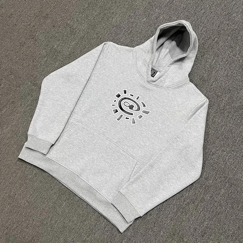 Women Men Hoodies American Retro Personalized Casual Loose Hoodies Y2K Trendy Pattern Printed Hoodies for Streetwear