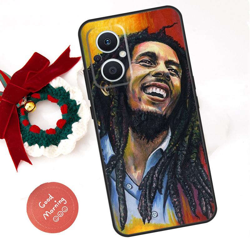 Reggae Bob Marley Funda For OPPO Reno 14F 14 13 12 11 10 Pro 11F 12F 13F 7 8 Lite OPPO Find X8 X5 X9 Pro Case