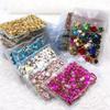 Mixed 50-Piece Crystal Claw Chain Set for DIY Wedding Dress & Headdress Accessories