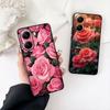 Red Rose Flower Gift Phone Case for Samsung Galaxy Note 20 9 10 S8 S10 Lite S9 Plus A54 A53 A21S S10E A17 Cover Casing