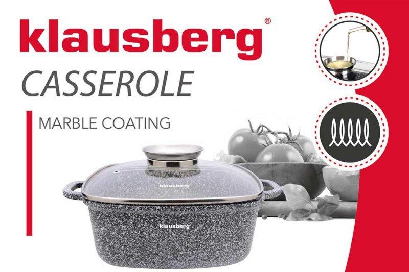 Klausberg Marble Pot 22Cm Kb-7529 3.7L