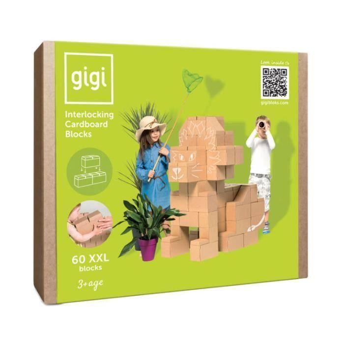 Building Blocks - Gigi - Gigi Bloks - 60 Pieces - Plastic - for Children from 3 Years