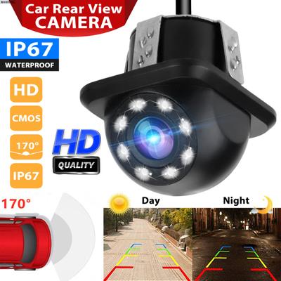 170 Grad HD CMOS Auto Rückfahrkamera Rückansicht Einparkhilfe Nachtsicht Cam Kit IP67 Wasserdicht