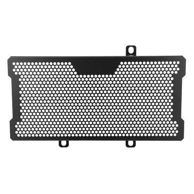 Schwarz Aluminium Legierung Wasser Tank Kühlergrill Wache Cover Protector Passt für Kawasaki ER6N