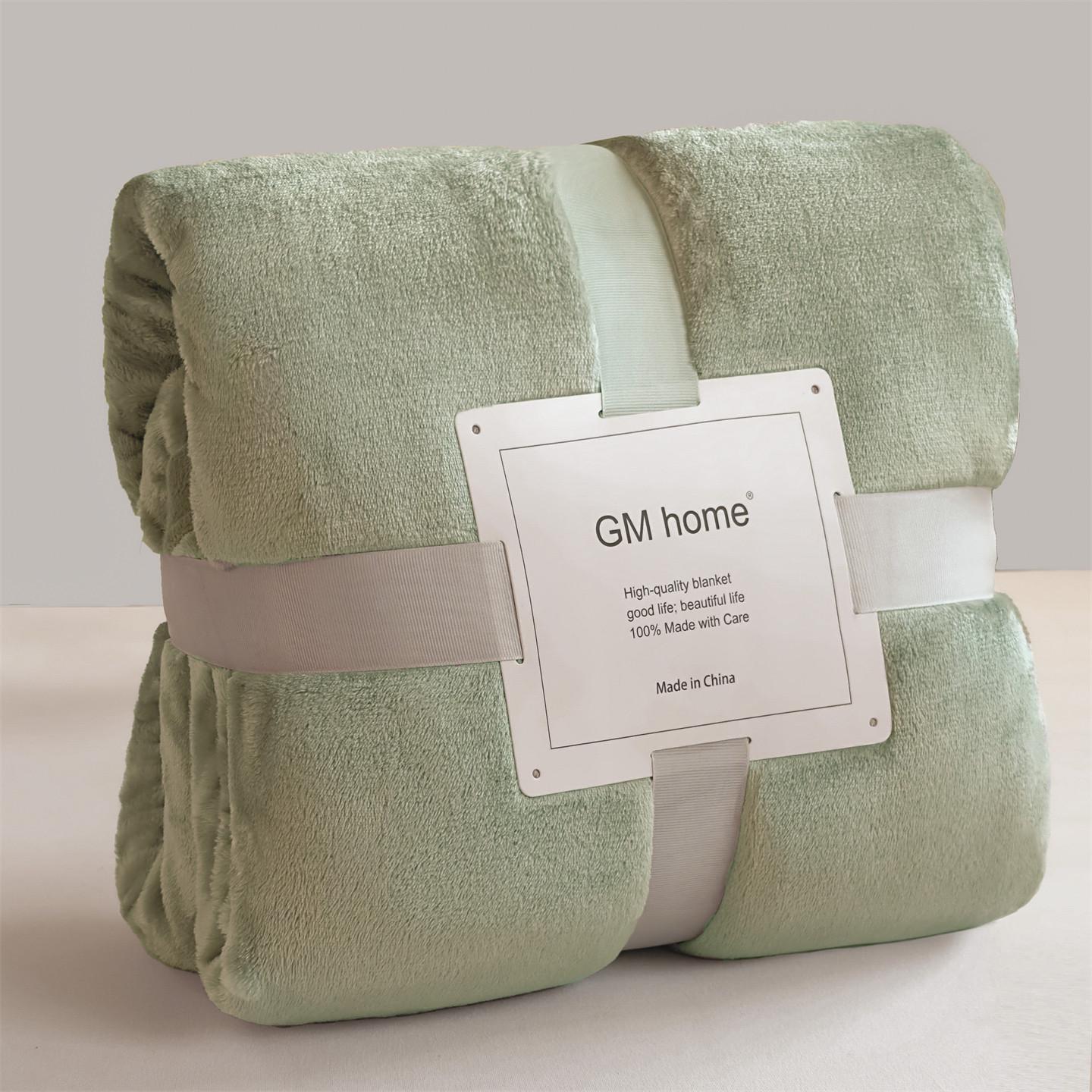 A-Grade Milk Fleece Flannel Blanket - Thick, Soft Winter Nap Blanket, Perfect Practical Gift Baby Blanket 100x120cm (No Card Packaging)