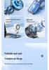 Genuine Handheld Semiconductor Cooling Fan with Ice Pack for Home, Office, and Outdoor Use - Foldable Design