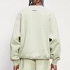 Fear of God Essentials Fleece Crew Neck Sweatshirt FW20 Unisex Tops Sage-Green FOG-FW20-302