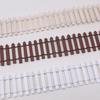 90x5cm Micro Landscape Fence Natural Wood Miniature Picket Fence  Gardening Decoration