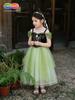 Baby Anna Princess Dress - Short Sleeve Summer 2026 Edition, Super Beautiful Girls' Clothing