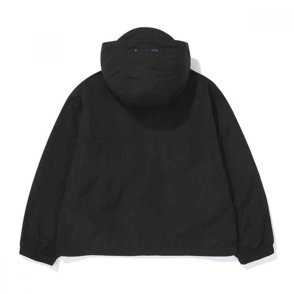 Bluetail Black Cut Hooded Jumper Aaa3jp03bk
