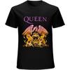 Xhaxhi Herren T-Shirt Queen Band Herren Kurzarm T-Shirt Rundhalsausschnitt Baumwolle Leicht Lockerer Schnitt