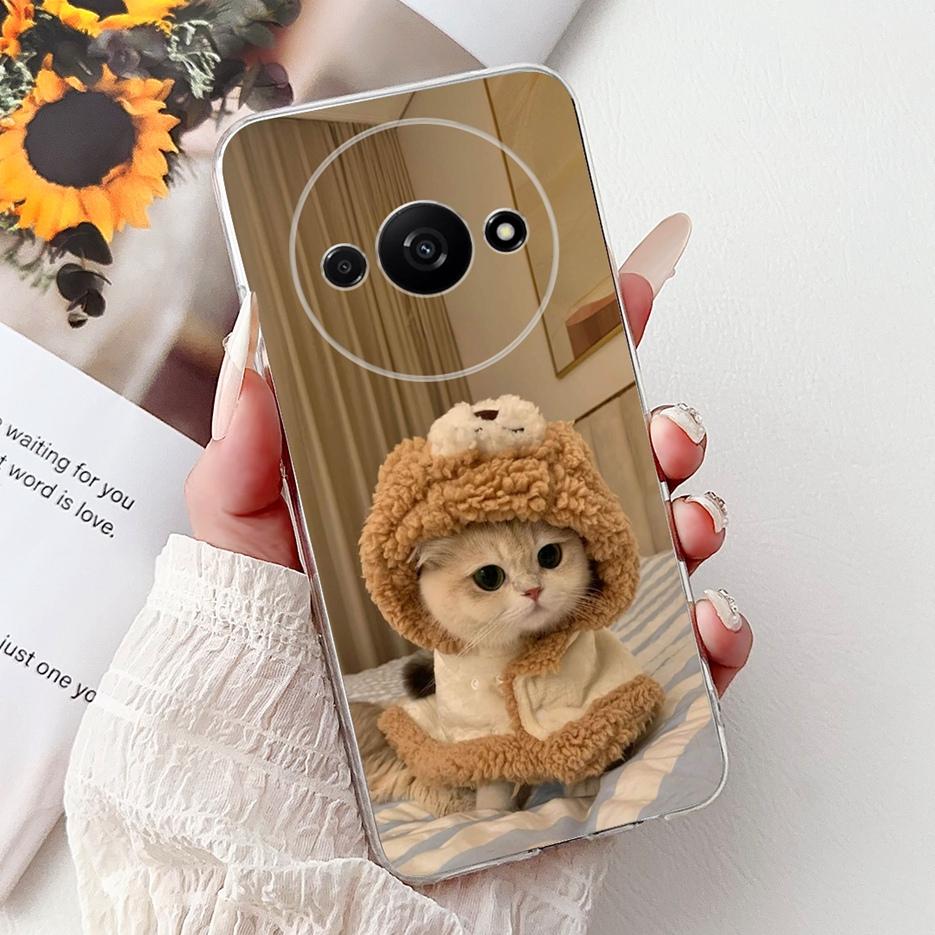 Für Xiaomi Redmi A3 A3x A4 Hülle RedmiA3 Pro Stilvolles Bemaltes Cover Weiche Dünne Handyhülle Für Xiaomi Redmi A3 Pro A3x RedmiA4 Schale