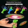 Children's Light-Up Flying Saucer Disc Toy with Flashing Lights