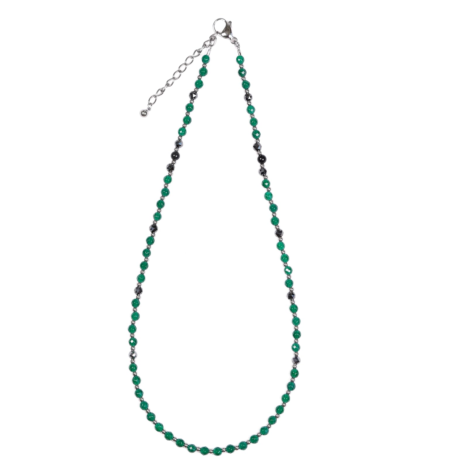 

Гаусс Лайм Магнитный Приблизительно Зеленый Регулируемое Медицинское Изделие Д-р. Ожерелье, Среднее, 50см-55см, Агат, зелёный