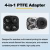 Anti-Clogging Expansion Port 3D Printer Accessories for Bambu Lab 3D Printers (P1/X1/A1/H2 Series)