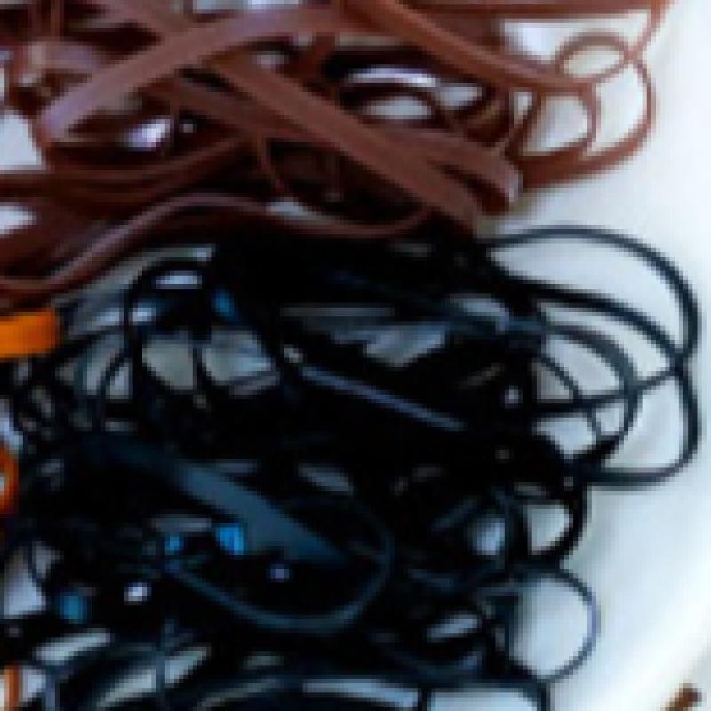 Daiso Brown Tpu Bands  Pack Of 120