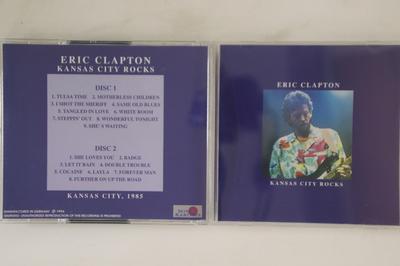 CD ERIC CLAPTON - Kansas City Rocks SIRA107108 SILVER RARITIES 1994 Germany Rock Used