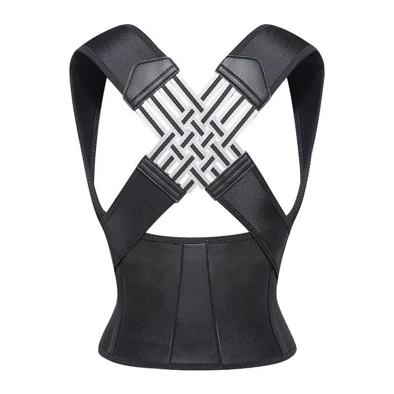 

Корректор осанки, регулируемый ремень для поддержки спины, предотвращающий искривление позвоночника и сутулость для мужчин и женщин, корректор осанки S