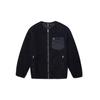 Converse Jackets Men's Black V Neck Moderate Other 10019461A02