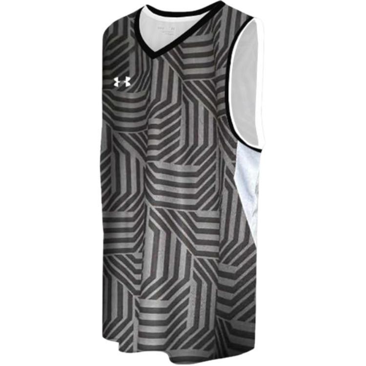 

Under Armour Мужская баскетбольная майка с принтом логотипа Regular Fit, черная 23500102-001 M