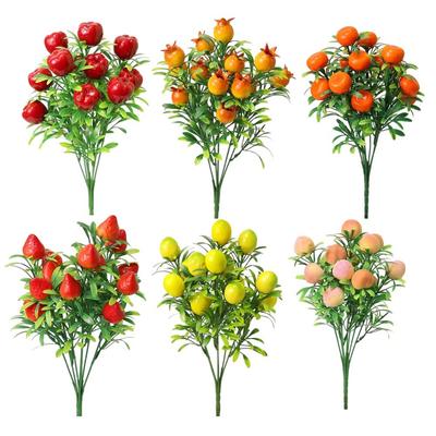 Artificial Fruit Cutting Fruit Orange Simulated Fortune Fruit