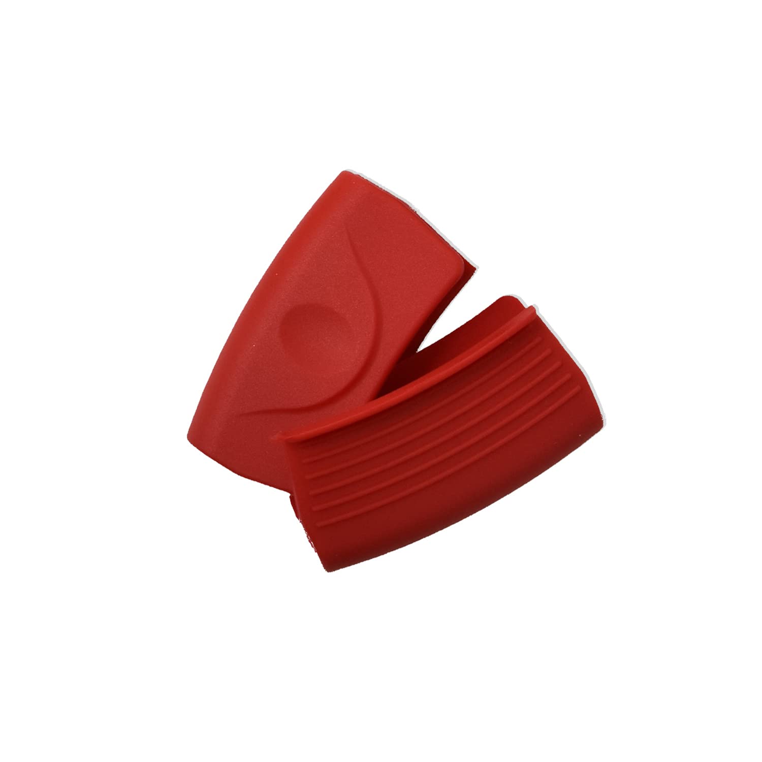 

Pot Holder Mitten Heat Resistant Silicone Set of 2 Pot Holder [Eternal Wind] (Red) красный