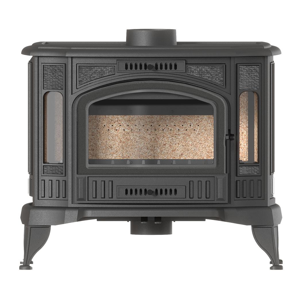 Cast iron wood burning stove KRATKI K9 ECO Ø 130 8 kW