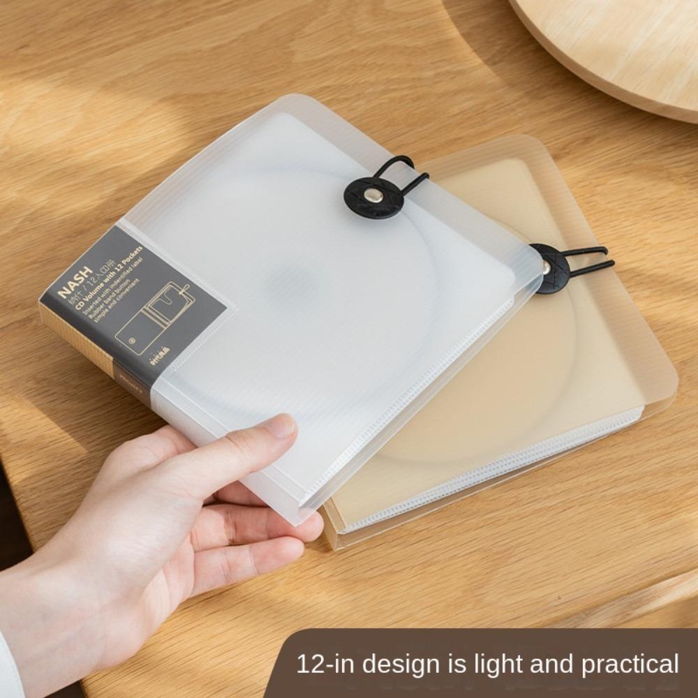 Storage CD Bag Storage Box CD DVD Storage Cover DVD Organizer Album Box Cases CD Case DVD Case
