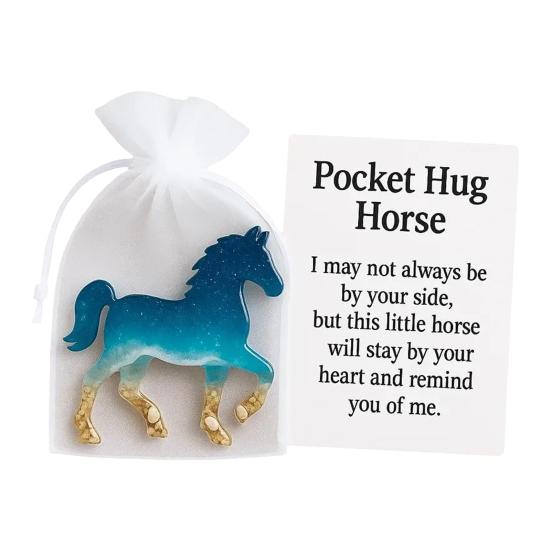 

Angel Hug Pocket Decorative Positive Pocket Hug Token with Card Beautiful Holiday Decoration for Home Indoor Use Bedroom Garden Window Fireplace 1pc