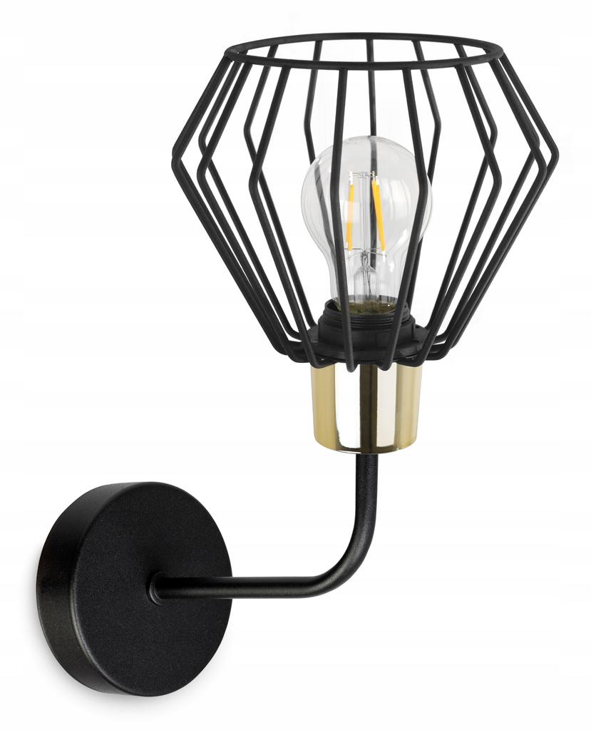 WALL LAMP, SQUARE LAMP, METAL LAMP, WIRE, LED